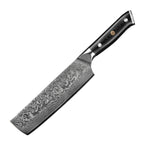 Takunaga - Professional Damascus Steel Japanese Chef Kitchen Knife Set SteelSensei