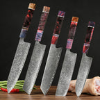 Kaito – VG10 Damascus Japanese Knife Set (1–5 Piece)