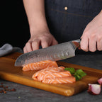 Takunaga - Professional Damascus Steel Japanese Chef Kitchen Knife Set SteelSensei