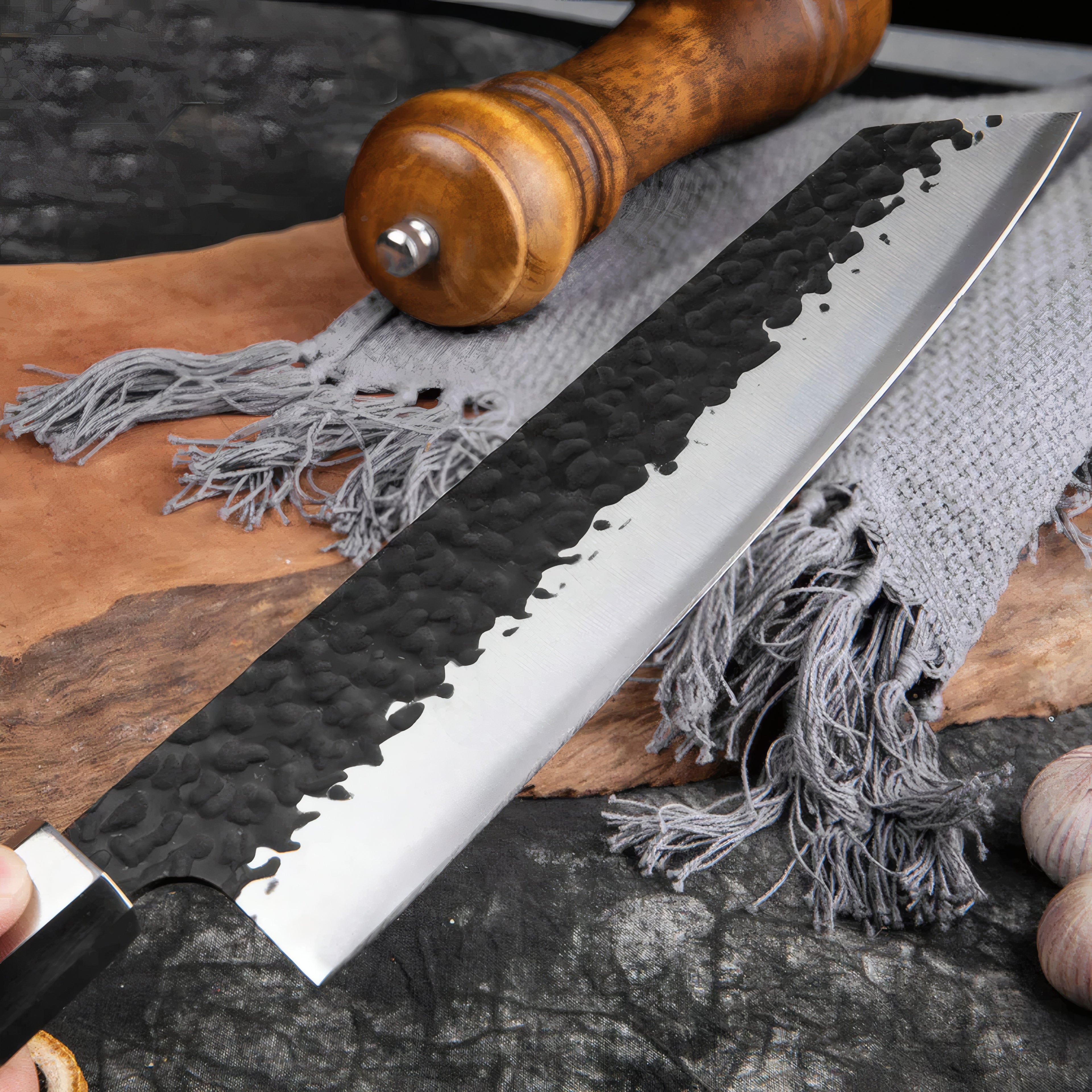 Riku – Handmade Forged 8" Kiritsuke Chef Knife