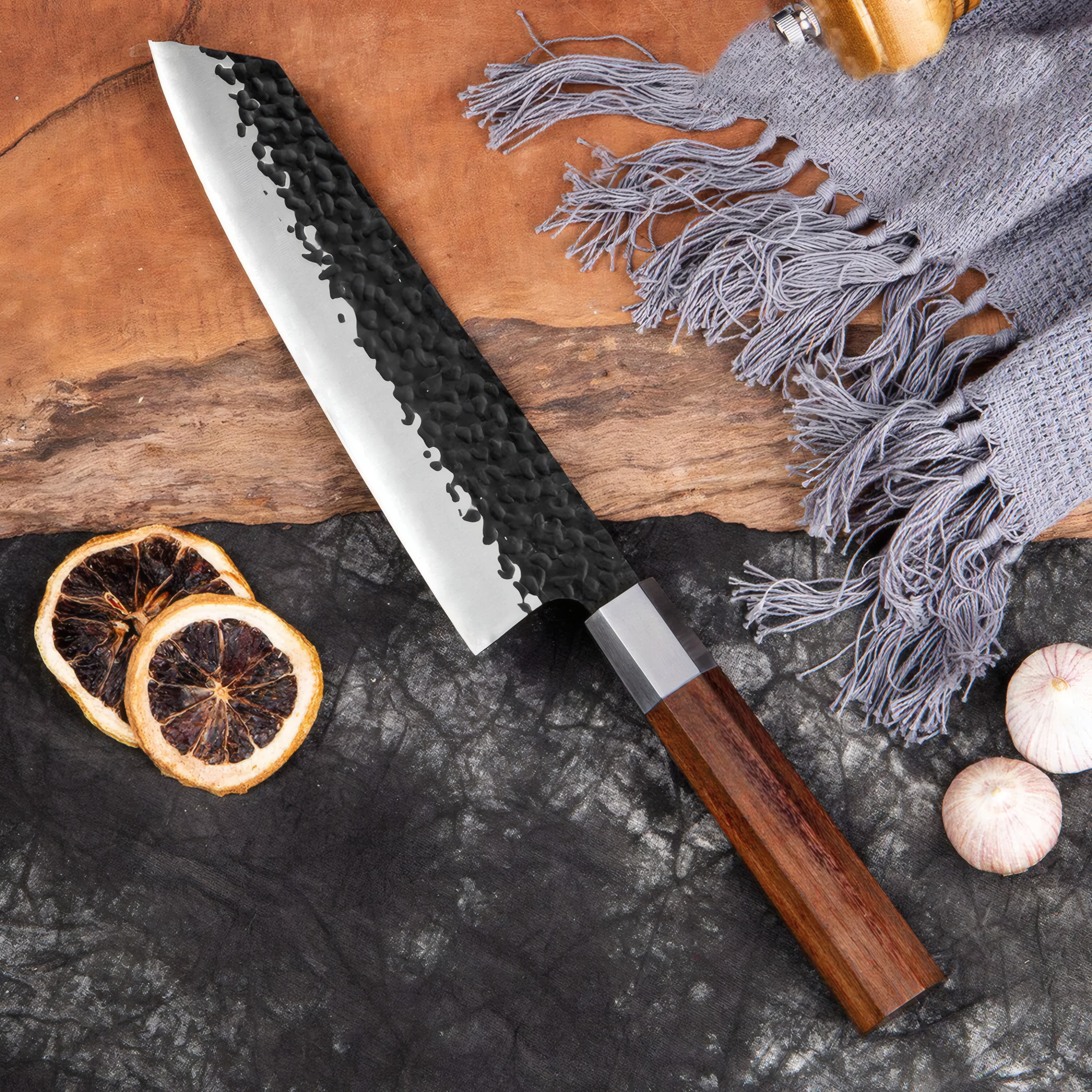 Riku – Handmade Forged 8" Kiritsuke Chef Knife