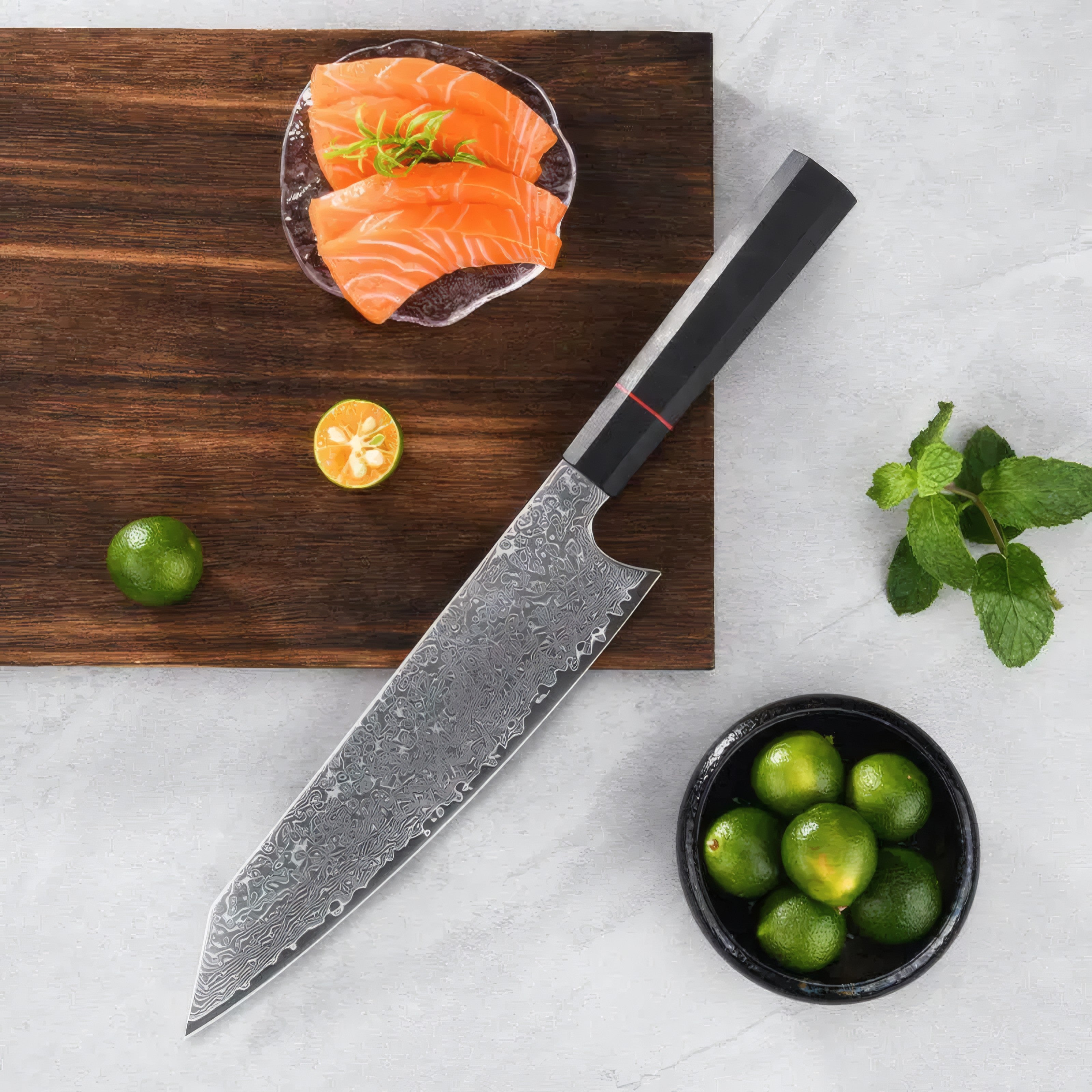 Shinobi – Professional 8-Inch Damascus Chef Knife