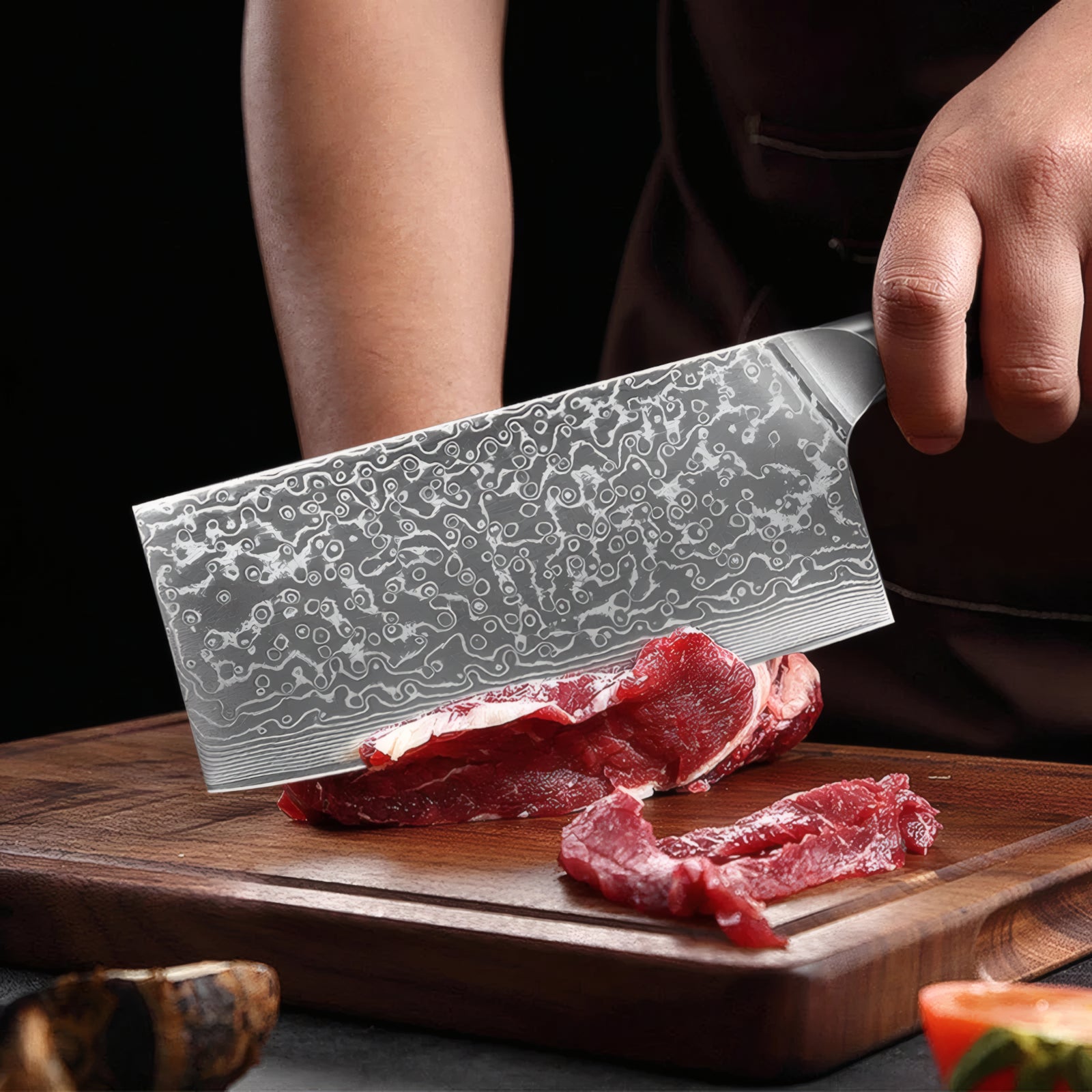 Masaru – 67-Layer Damascus Abalone Chef Knife Set