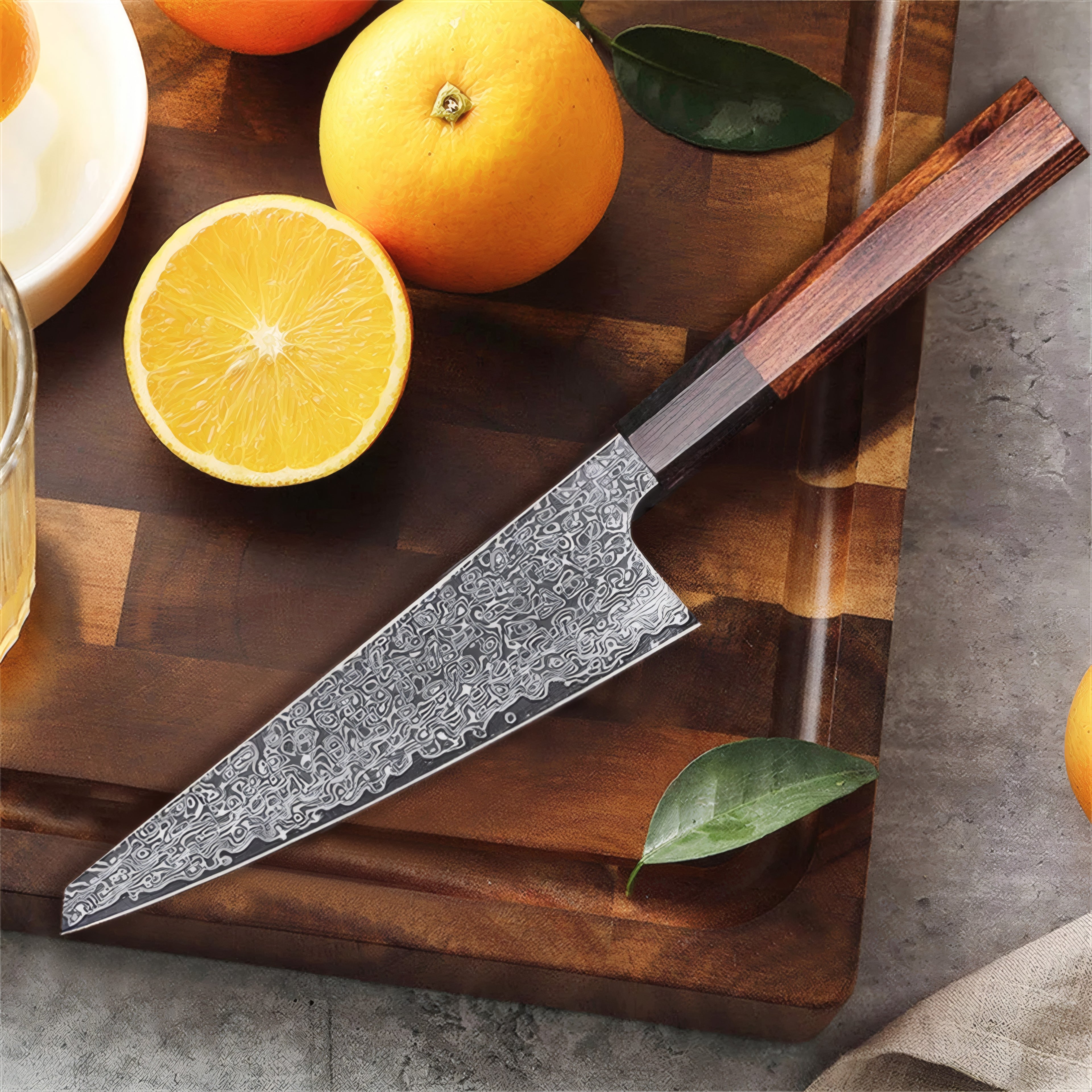 Renji – 6” VG-10 Damascus Utility Knife
