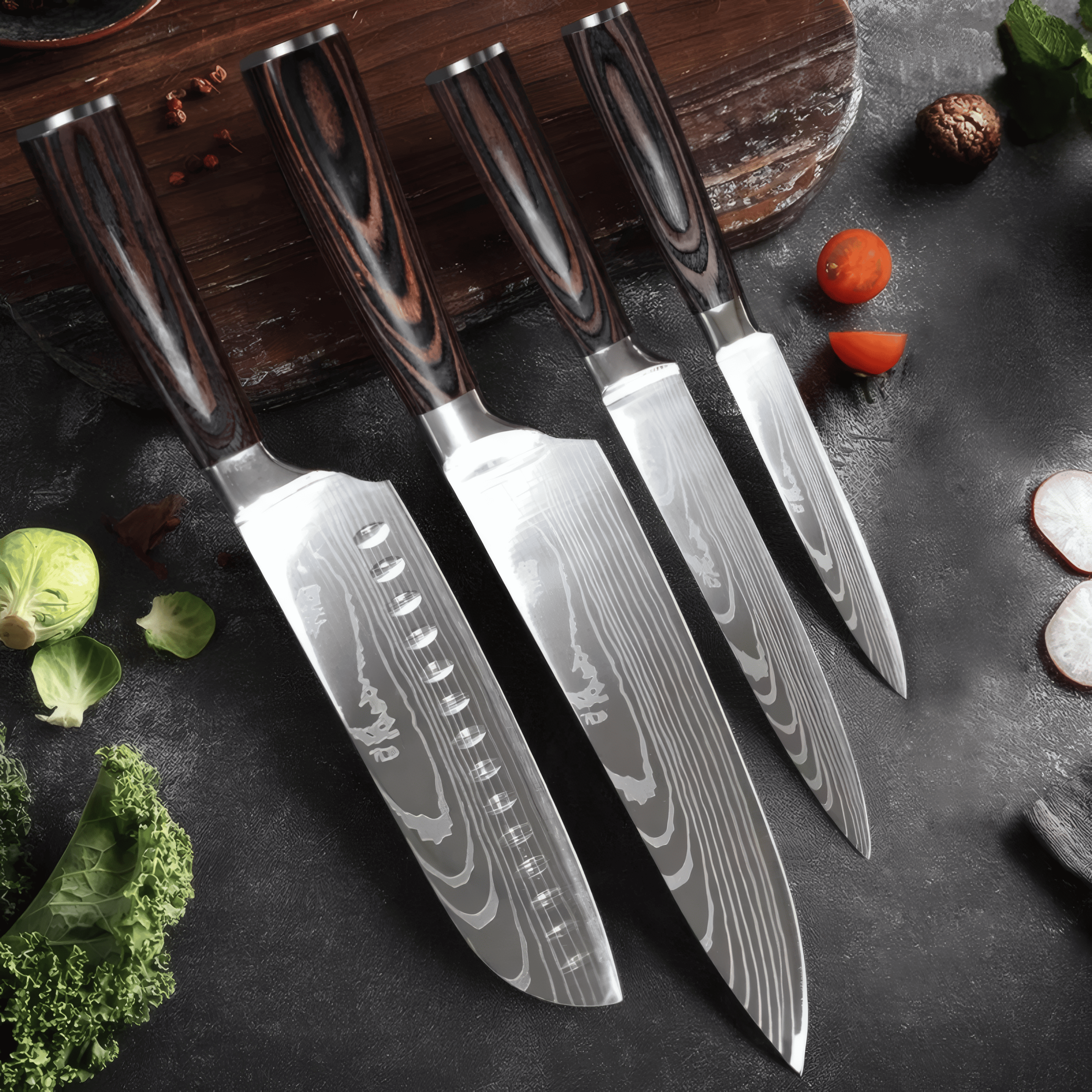 Takasu – Professional Japanese Chef Knife Set SteelSensei