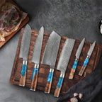 Ryujin – Premium Damascus VG10 Japanese Chef Knife Set
