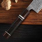 Kenzo – 67-Layer VG10 Damascus Knife Set (Ebony Handle)
