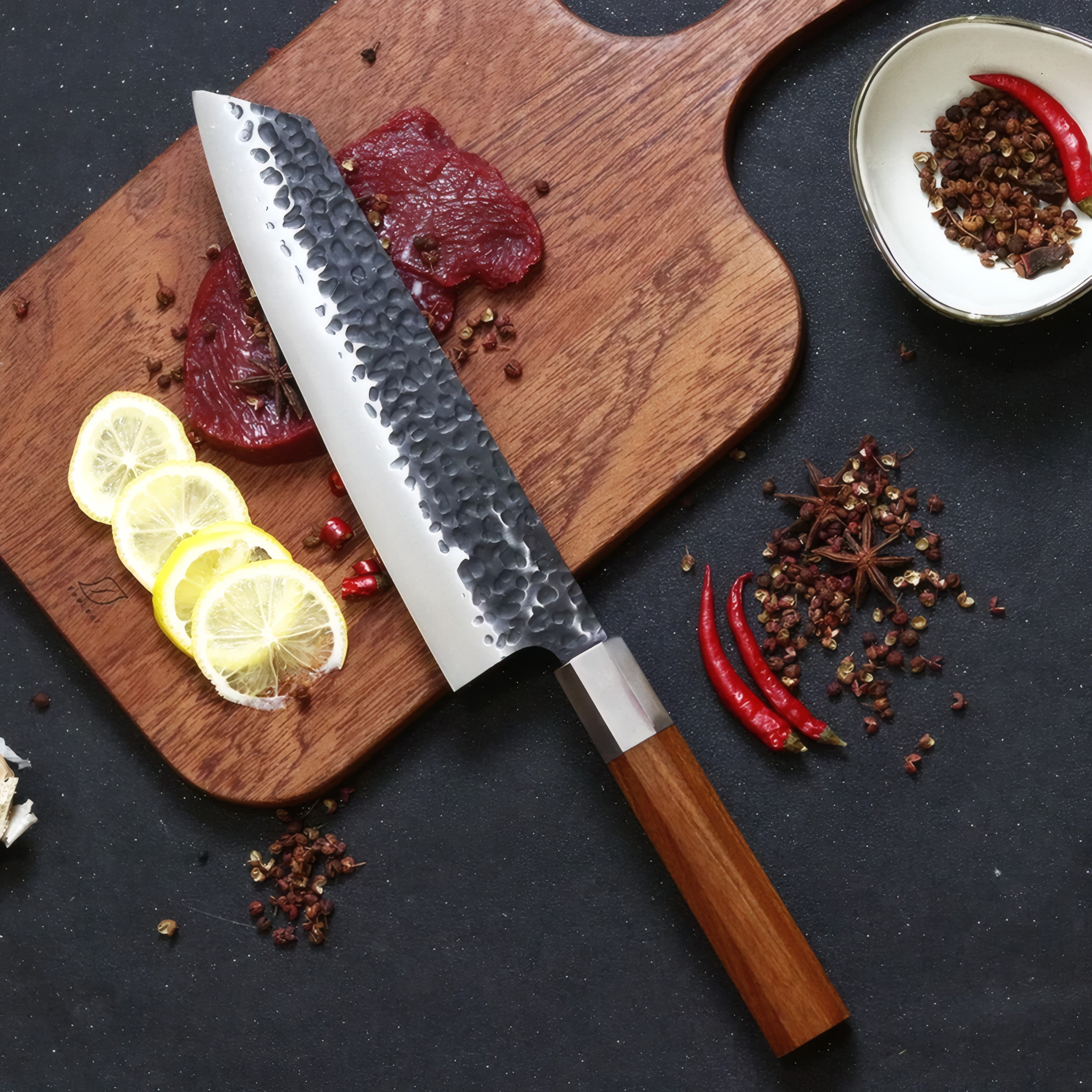 Riku – Handmade Forged 8" Kiritsuke Chef Knife