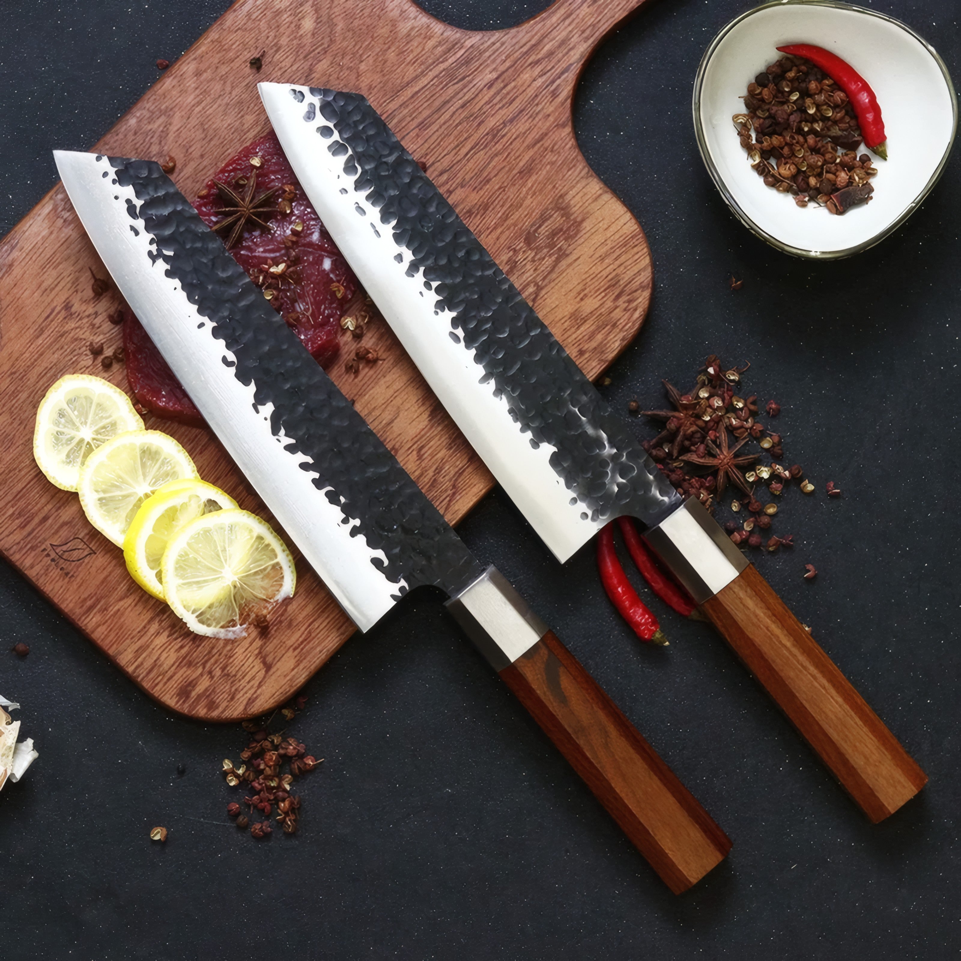 Riku – Handmade Forged 8" Kiritsuke Chef Knife