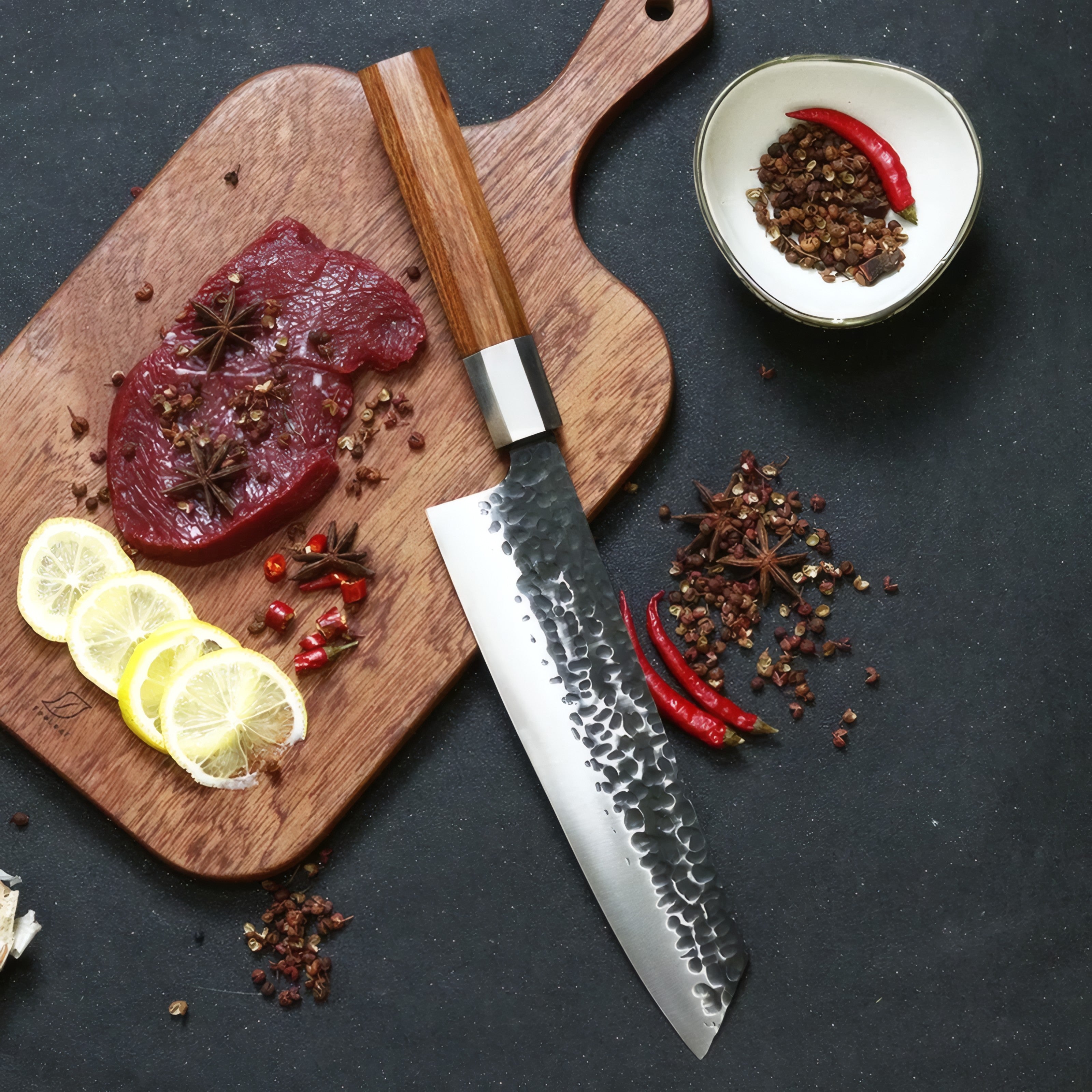 Riku – Handmade Forged 8" Kiritsuke Chef Knife