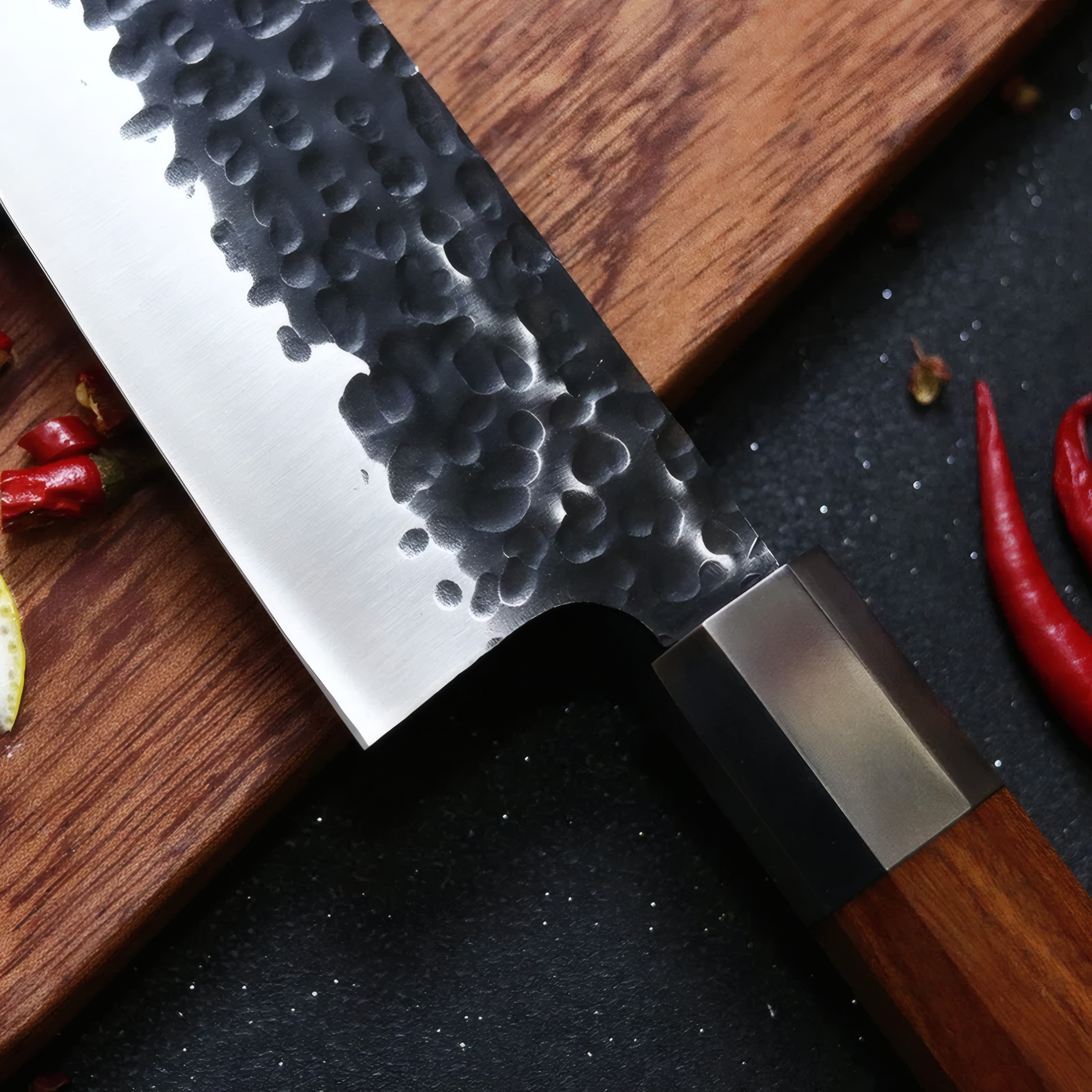 Riku – Handmade Forged 8" Kiritsuke Chef Knife