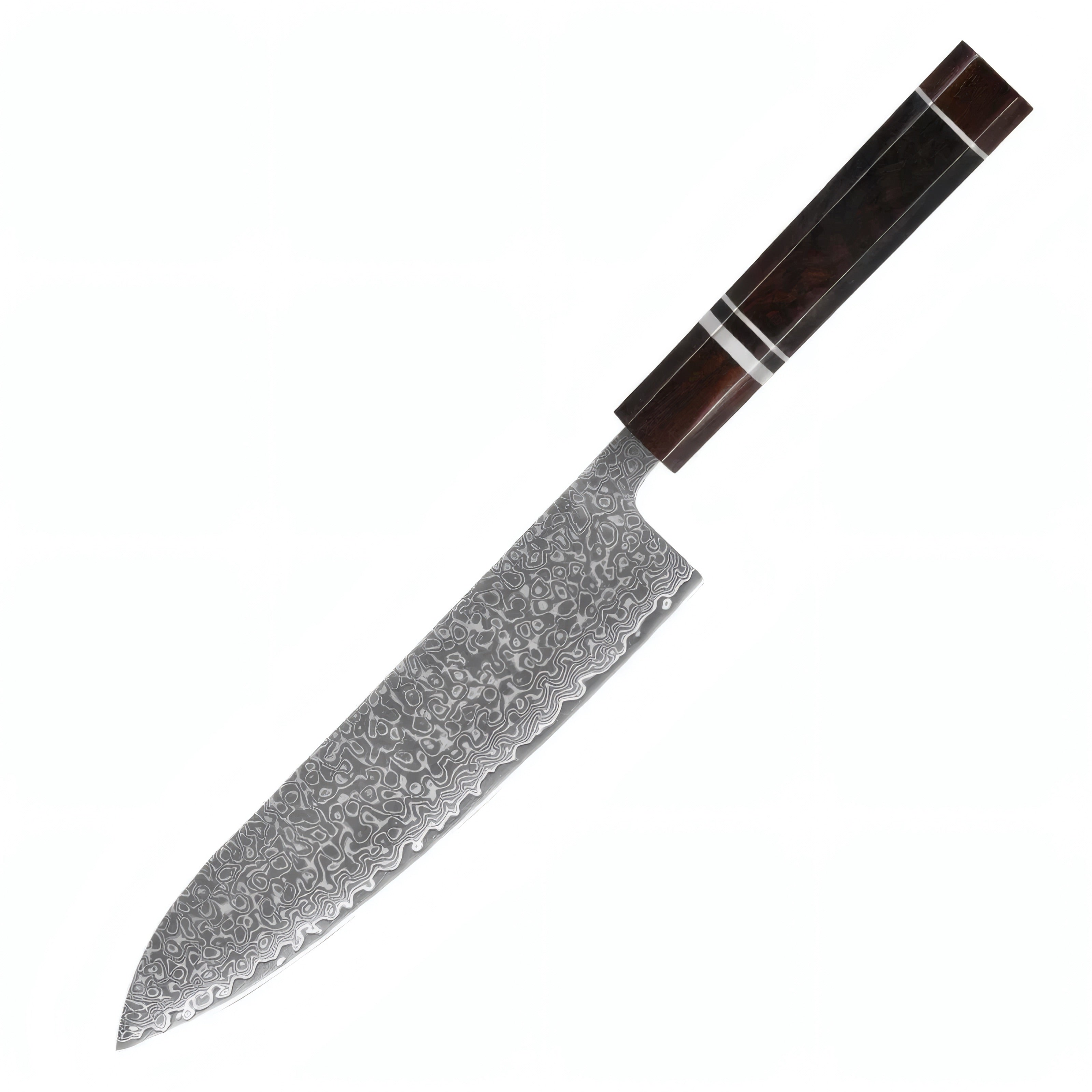 Kenzo – Damascus Chef & Kiritsuke Knives Set