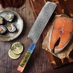 Takashi – Premium VG10 Damascus Kitchen Knife Set