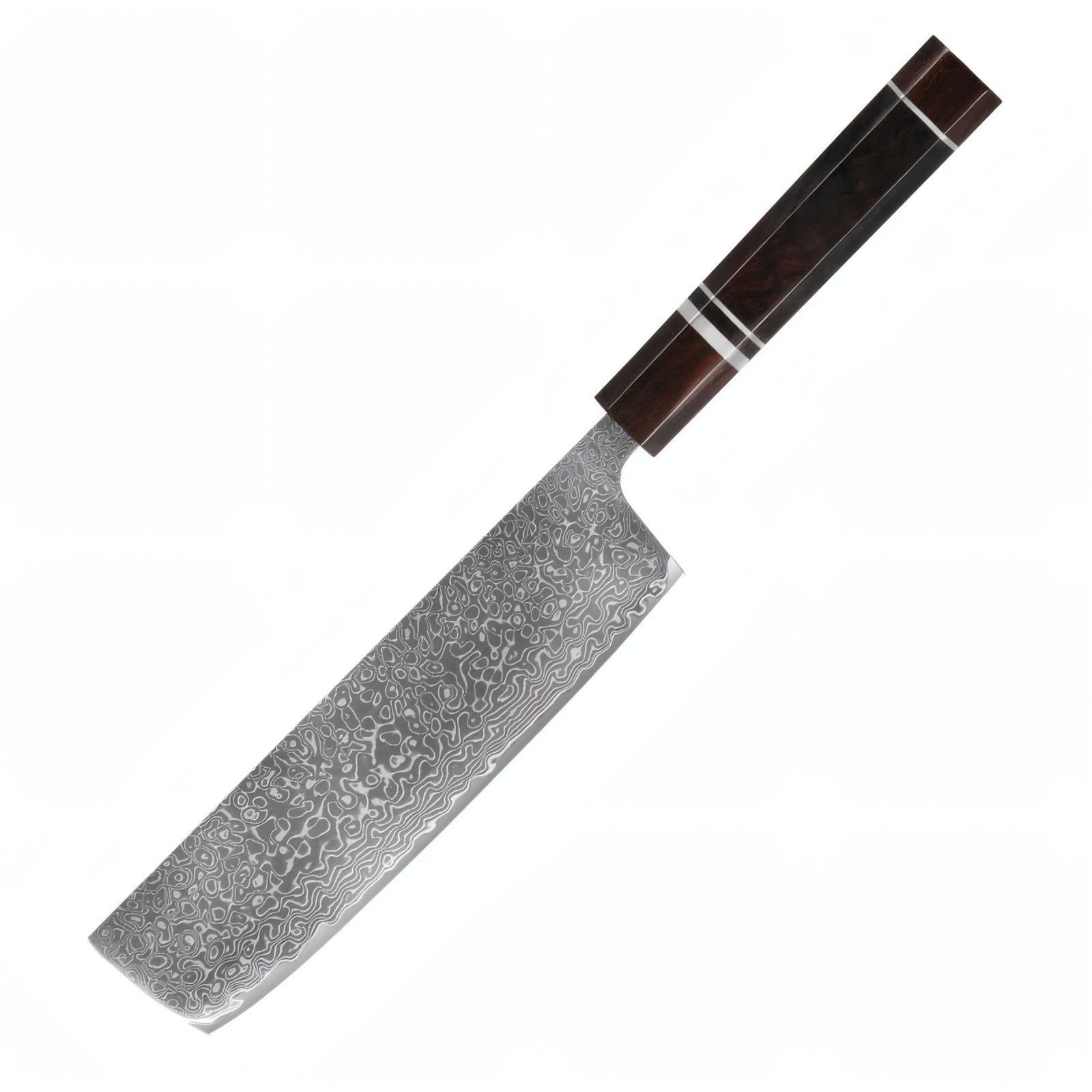 Kenzo – 67-Layer VG10 Damascus Knife Set (Ebony Handle)