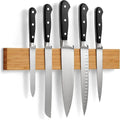 Magnetic Bamboo Knife Holder Bar 16”