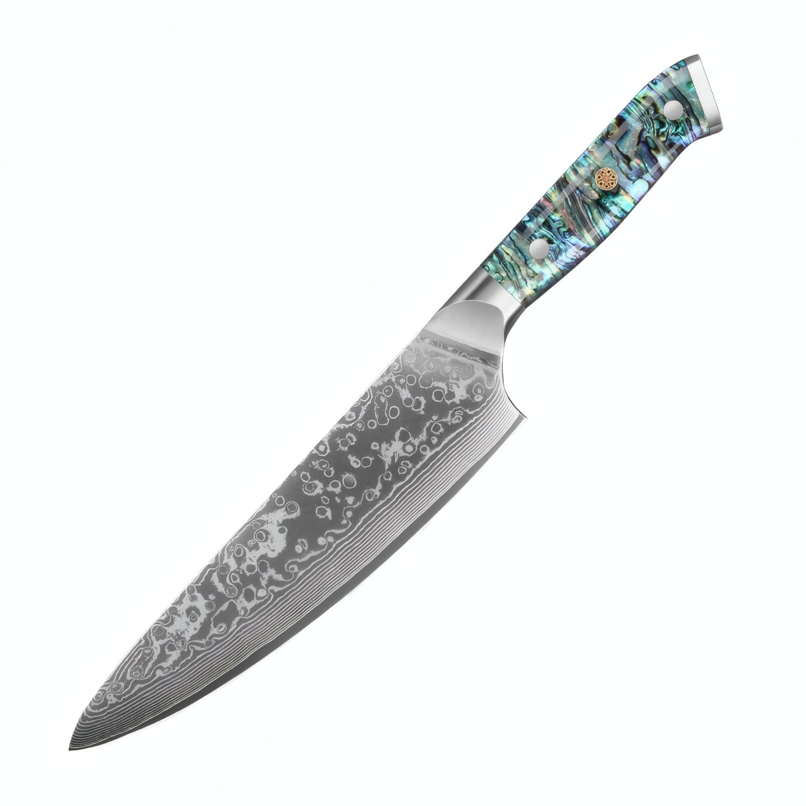 Masaru – 67-Layer Damascus Abalone Chef Knife Set