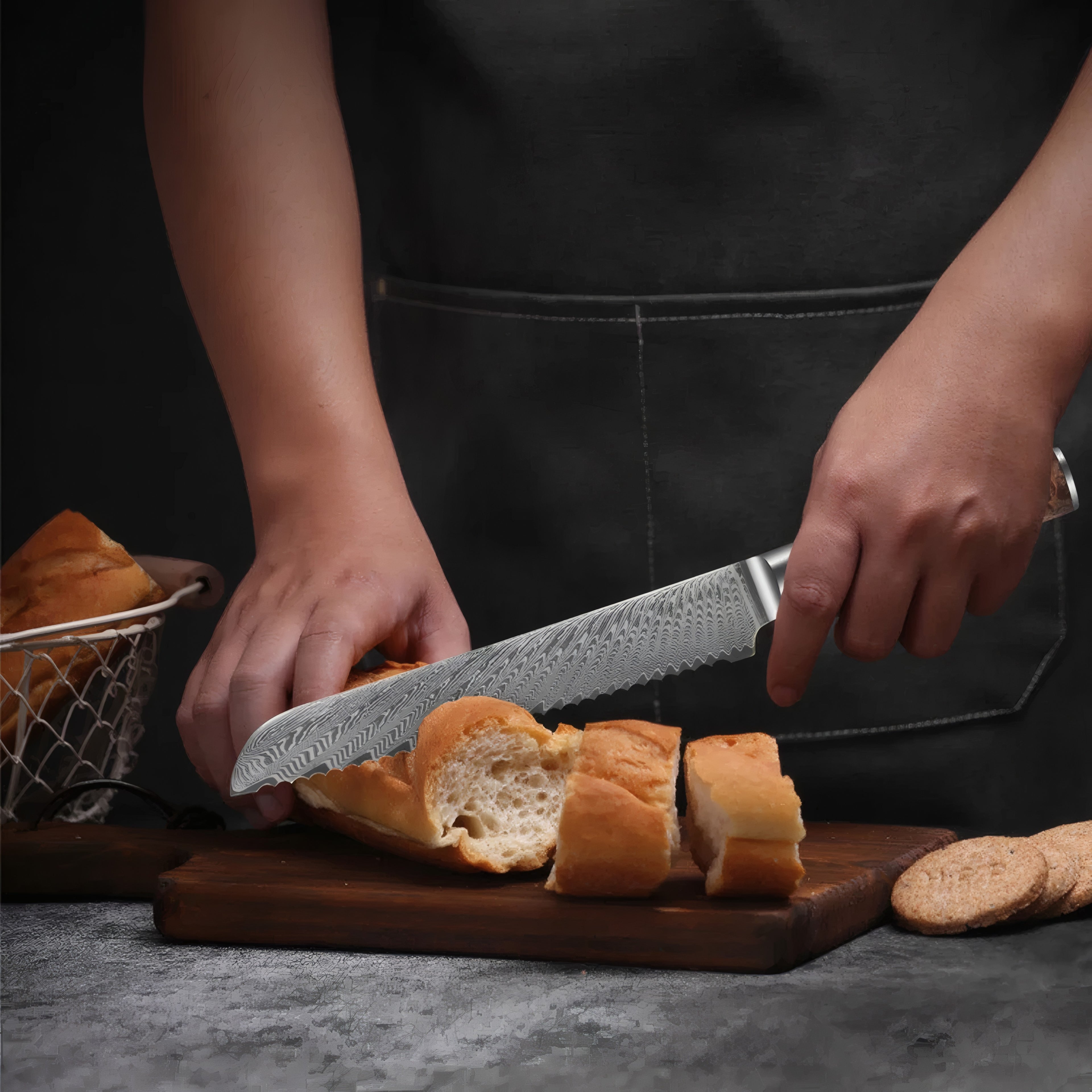 Kyoto – Damascus Japanese Chef Knife Set