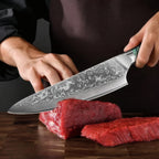 Masaru – 67-Layer Damascus Abalone Chef Knife Set