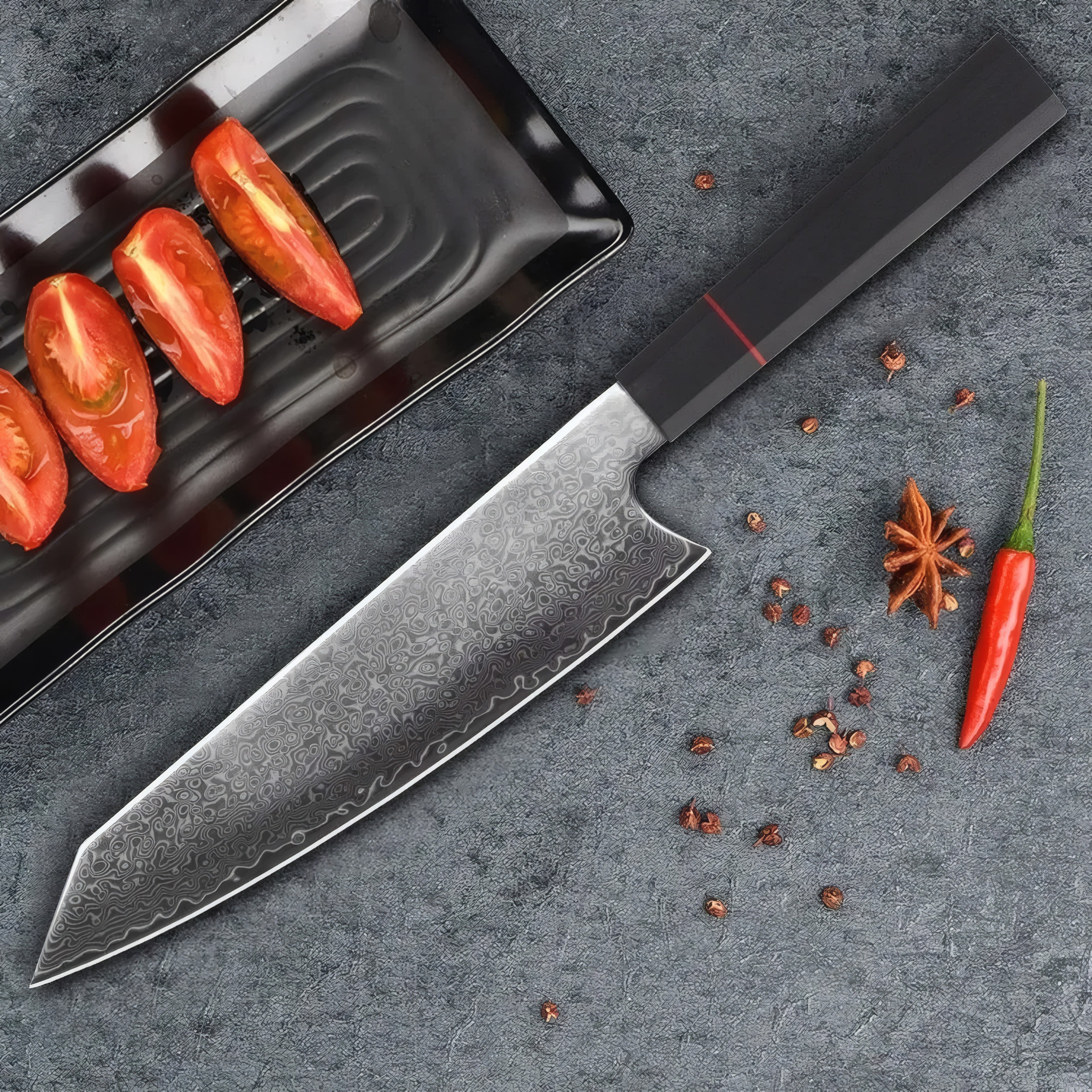 Shinobi – Professional 8-Inch Damascus Chef Knife