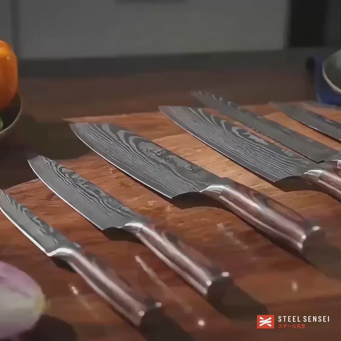 Takasu – Professional Japanese Chef Knife Set